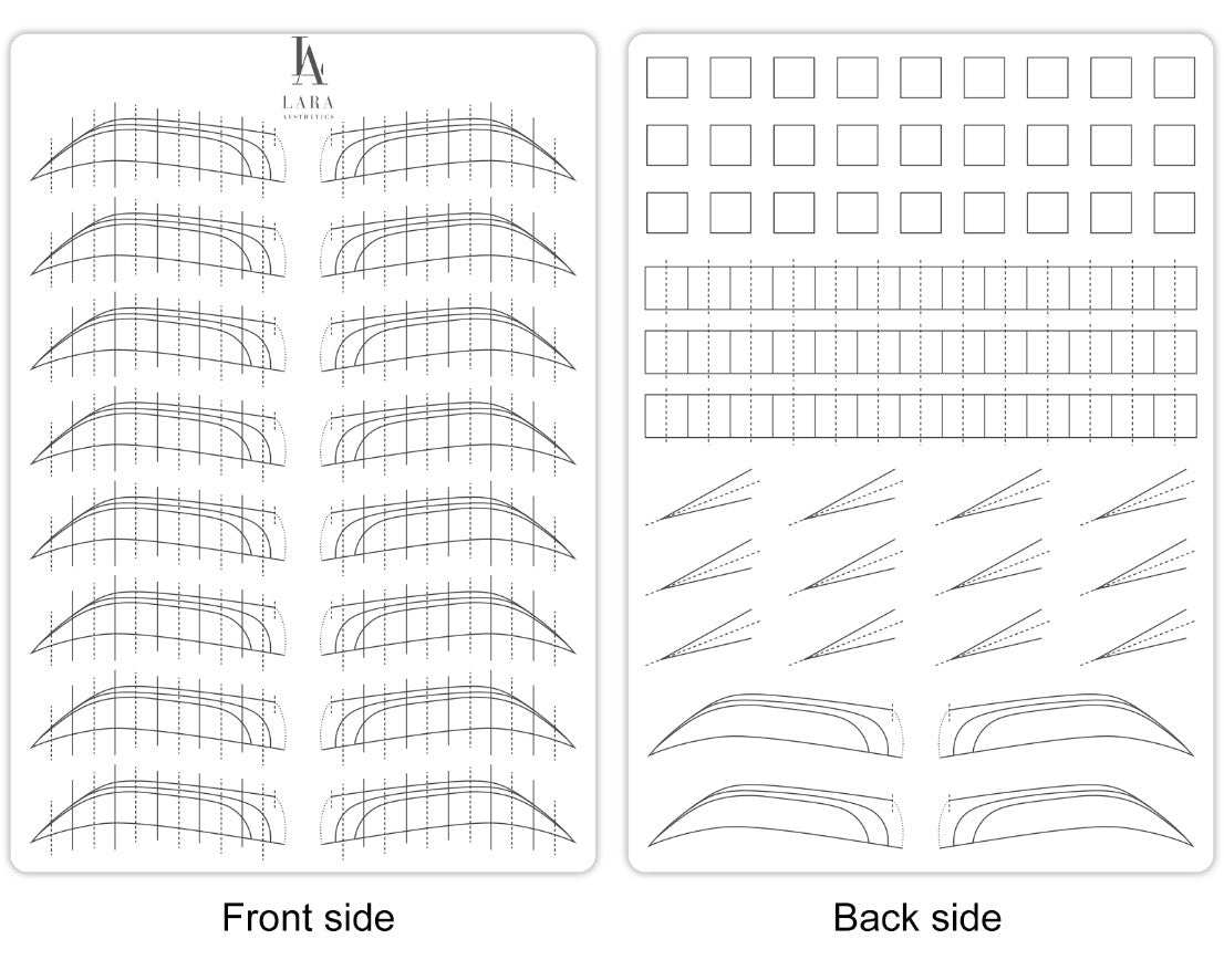 Lara Pro Practice Latex – Brows Edition
