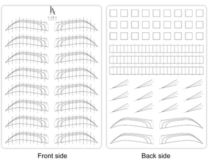 Lara Pro Practice Latex – Brows Edition